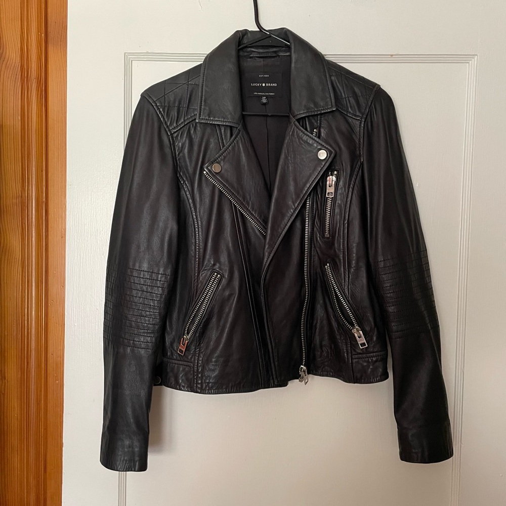 Lucky Brand Real Leather Jacket